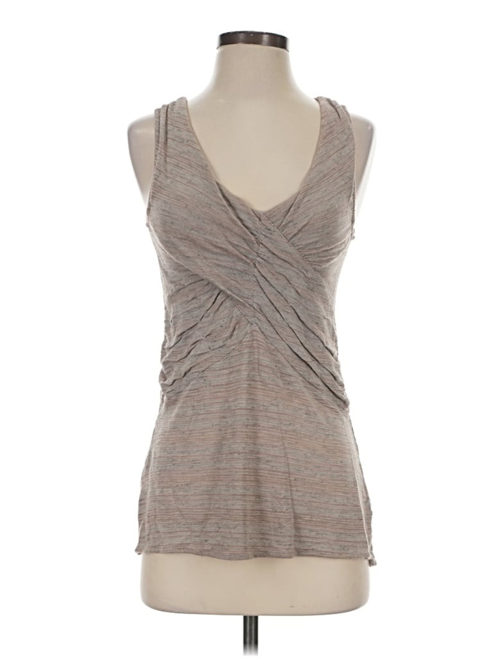 Astars Grey Vneck Tank Top